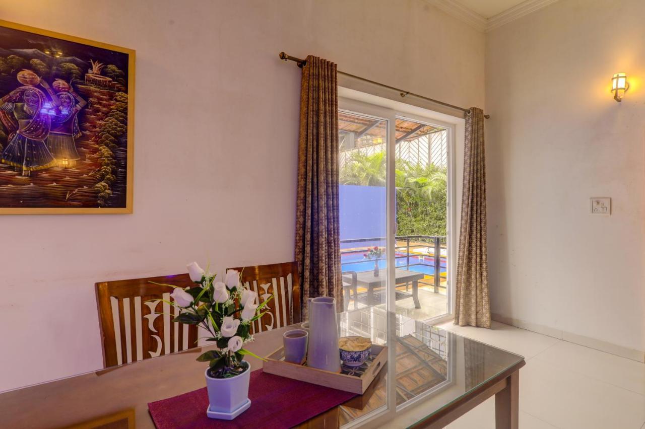 Ludo Private Pool Villa, WiFi-Caretaker-Parking, North Goa Baga Esterno foto