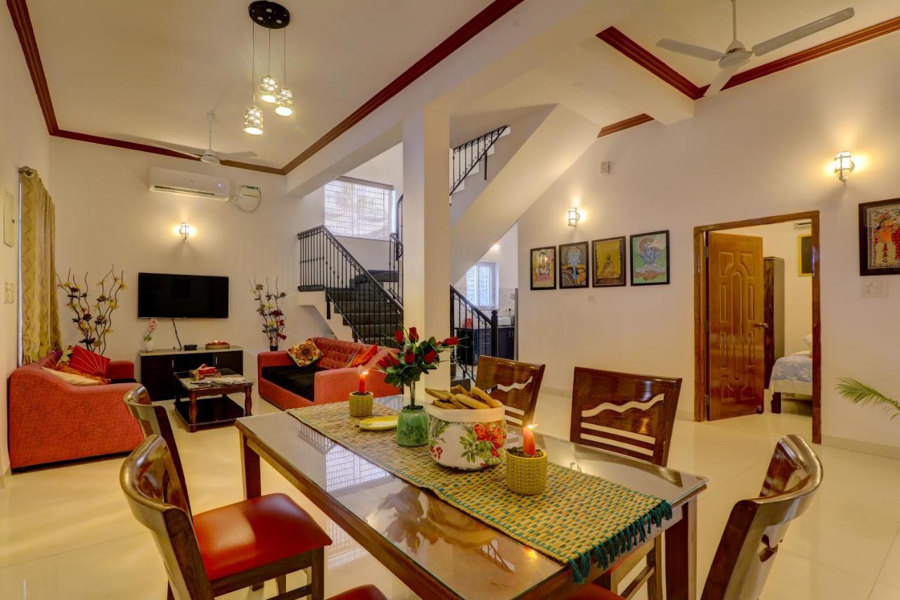 Ludo Private Pool Villa, WiFi-Caretaker-Parking, North Goa Baga Esterno foto