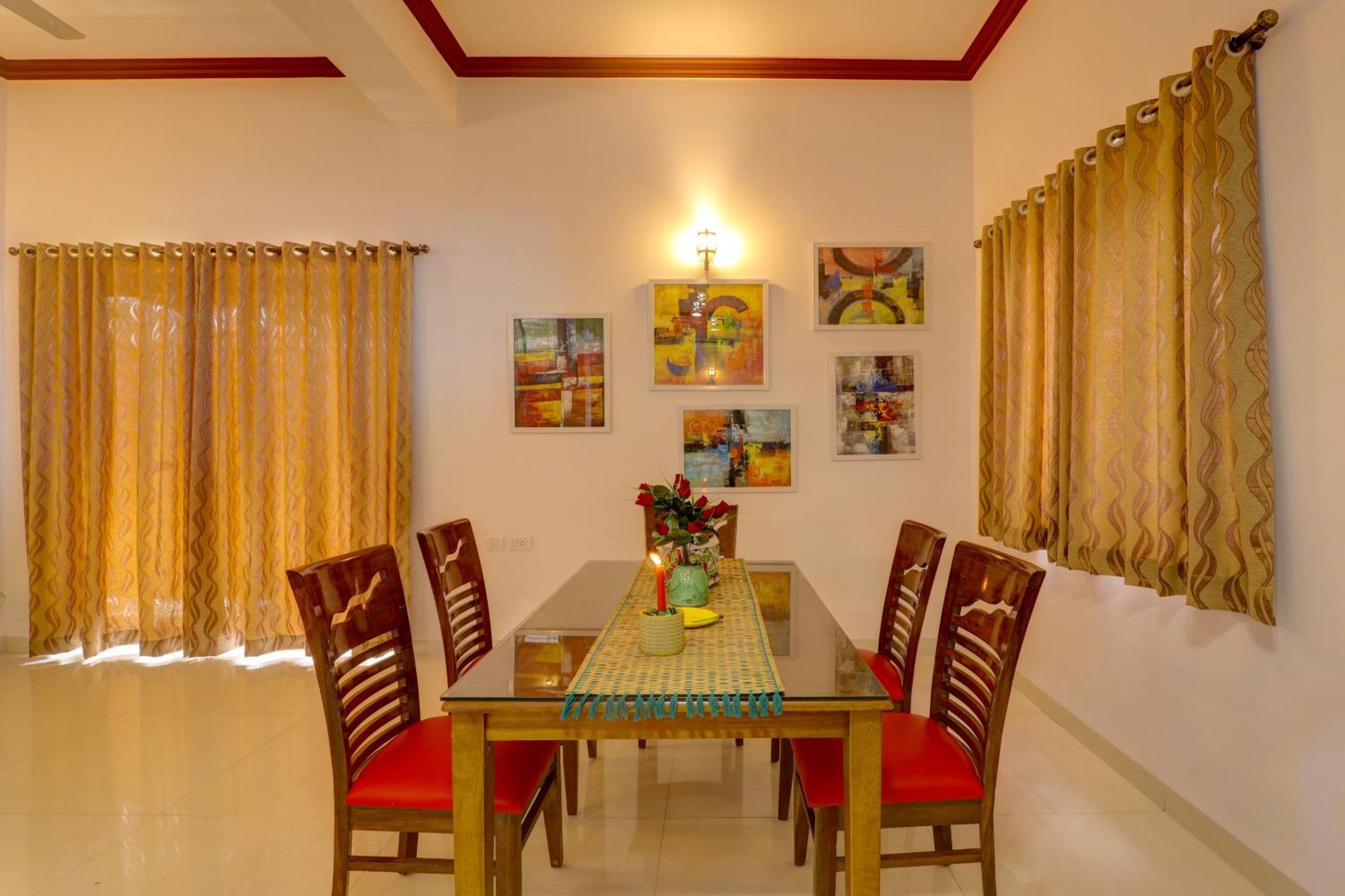 Ludo Private Pool Villa, WiFi-Caretaker-Parking, North Goa Baga Esterno foto
